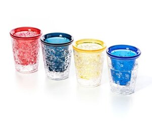 Jääklaasid, 4 värvi hind ja info | Klaasid, tassid ja kannud | kaup24.ee