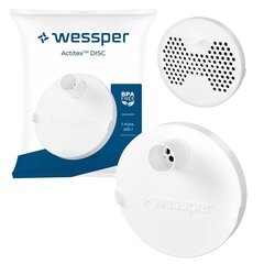 1x Wessper ACTITEX™ DISC veefilter pudelitele hind ja info | Filterkannud ja filtrid | kaup24.ee