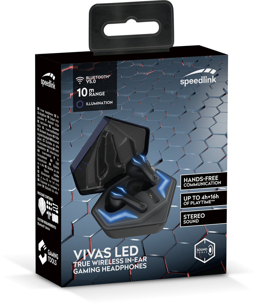 Speedlink Vivas (SL-860200-BK) цена и информация | Kõrvaklapid | kaup24.ee