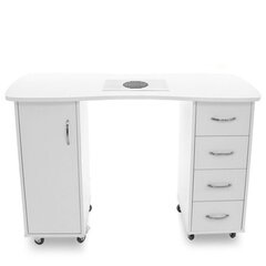 Письменный стол 2027 ZP белый, два шкафа цена и информация | Мебель для салонов красоты | kaup24.ee