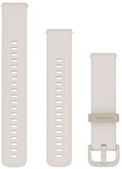 Garmin ремешок для часов Vivoactive 5 20 мм, белый цена и информация | Аксессуары для смарт-часов и браслетов | kaup24.ee