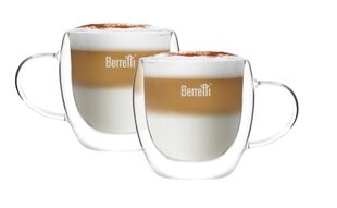 Kohvi/tee borosilikaatkruusikomplekt 2 tk. hind ja info | Klaasid, tassid ja kannud | kaup24.ee
