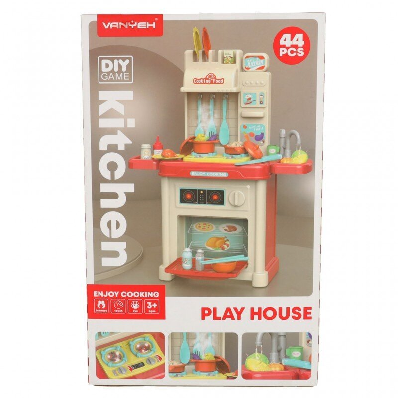 Mänguköök 44-osaline hind ja info | Tüdrukute mänguasjad | kaup24.ee