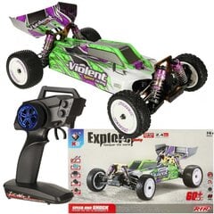 Puldiga auto RC Car WLToys 104002 1:10 4WD 2,4 GHz kaina ir informacija | Poiste mänguasjad | kaup24.ee