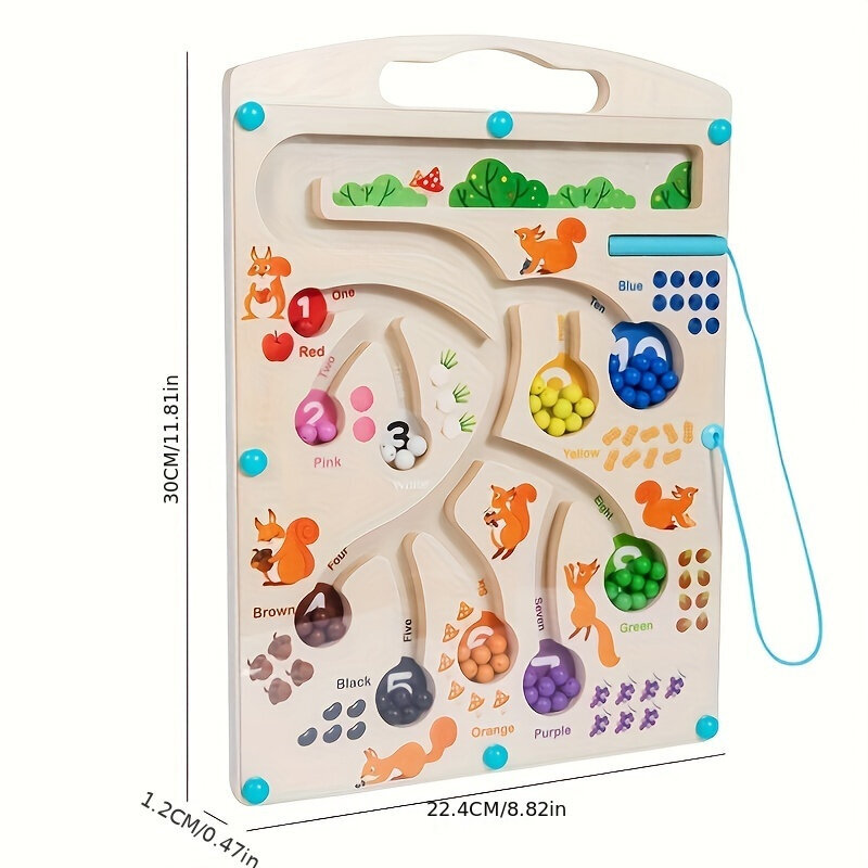 Magnethelmeste labürint hind ja info | Arendavad mänguasjad | kaup24.ee