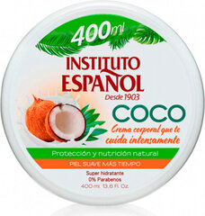 Kehakreem Coco Instituto Español, 400 ml hind ja info | Kehakreemid, kehaspreid | kaup24.ee