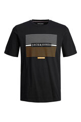 Jack & Jones мужская футболка, черный цена и информация | Мужские футболки | kaup24.ee