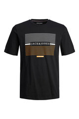 Jack & Jones T-särk meestele 12247810BLACK-M hind ja info | Meeste T-särgid | kaup24.ee