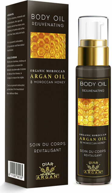Kehaõli Diar Argan Body Oil, 50 ml hind ja info | Kehakreemid, losjoonid | kaup24.ee