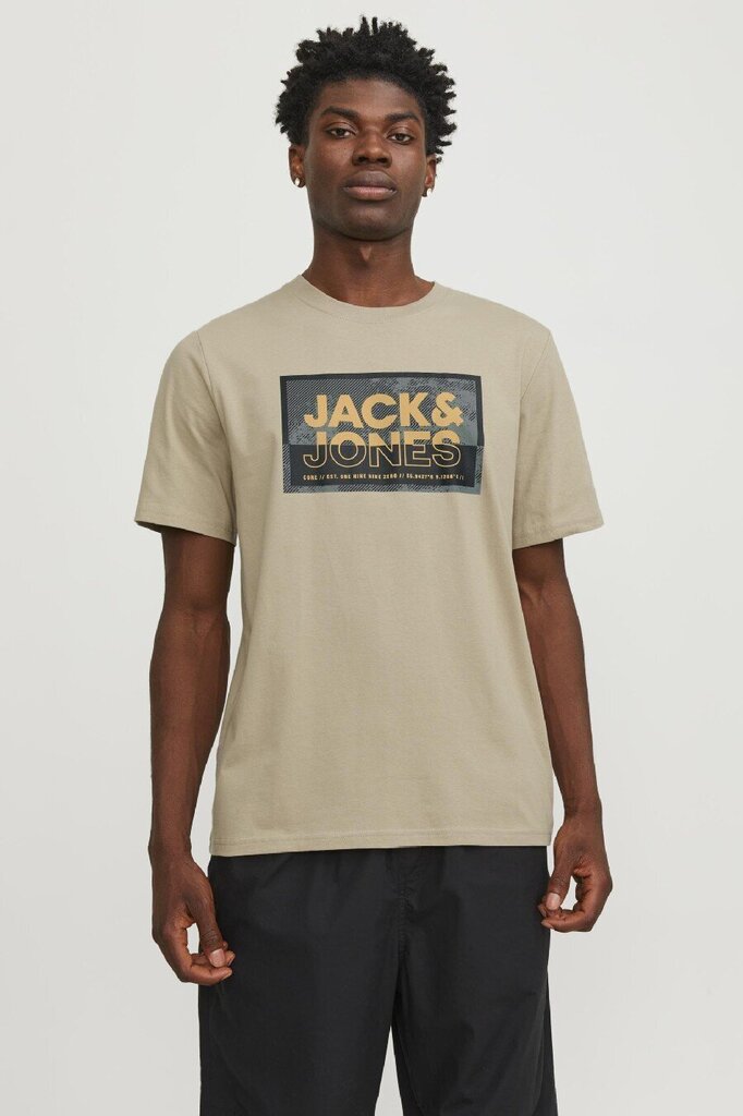 Jack & Jones T-särk meestele 12253442CROCKERY-M hind ja info | Meeste T-särgid | kaup24.ee