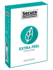 Kondoomid Secura Extra Feel, 48 tk hind ja info | Kondoomid | kaup24.ee