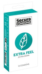 Secura Extra Feel 12pcs Box цена и информация | Презервативы | kaup24.ee