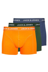 Jack & Jones мужские трусы, разные цвета, 3 шт. цена и информация | Мужские боксеры | kaup24.ee