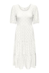 Платье женское Jacqueline De Yong, белое цена и информация | Платья | kaup24.ee