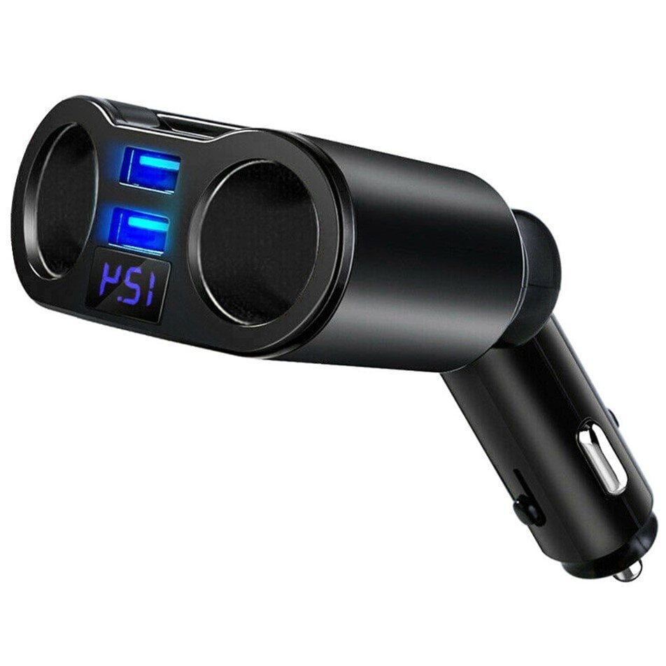 Auto pistikupesa USB-ga, voltmeeter hind ja info | Lisaseadmed | kaup24.ee