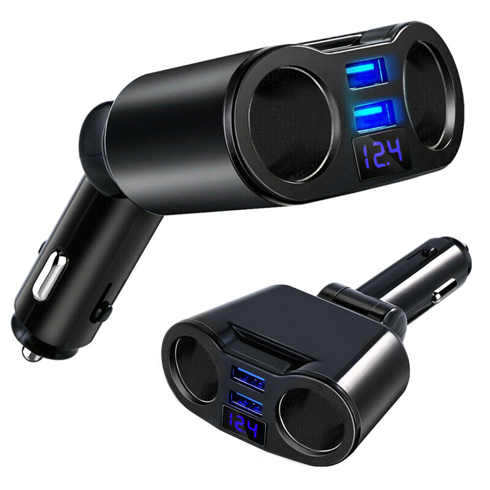 Auto pistikupesa USB-ga, voltmeeter hind ja info | Lisaseadmed | kaup24.ee