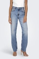 Only джинсы для женщин, синие цена и информация | Женские тканевые брюки с поясом, синие | kaup24.ee