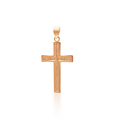 Золотой крестик 585, ZKUK0007, 1.17 г цена и информация | Украшение на шею | kaup24.ee