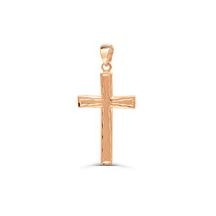 Золотой крестик 585, ZKUK0007, 1.17 г цена и информация | Украшения на шею | kaup24.ee
