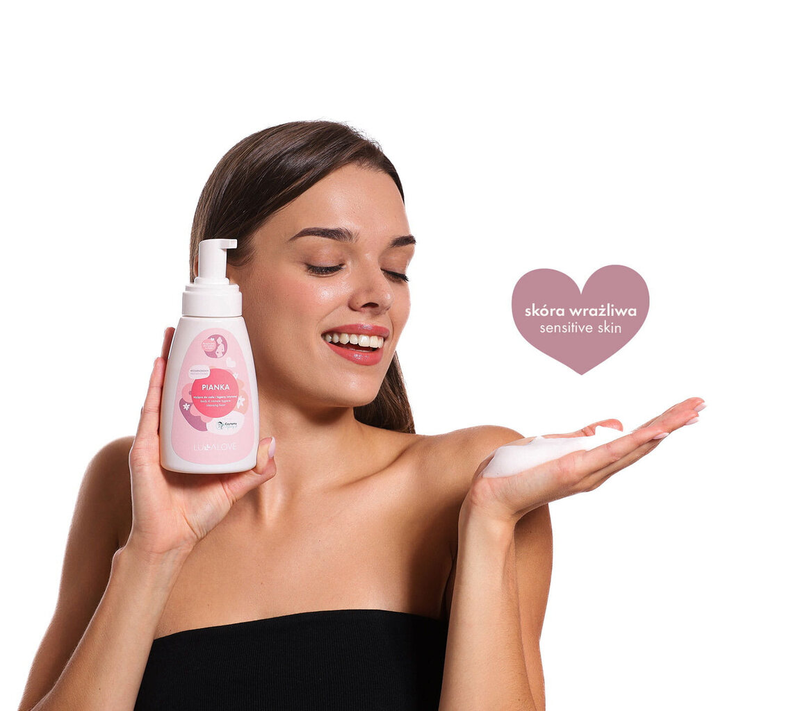 Intiimpesugeel Lullalove Washing Foam For Body & Intimate Hygene, 250 ml цена и информация | Dušigeelid, õlid | kaup24.ee