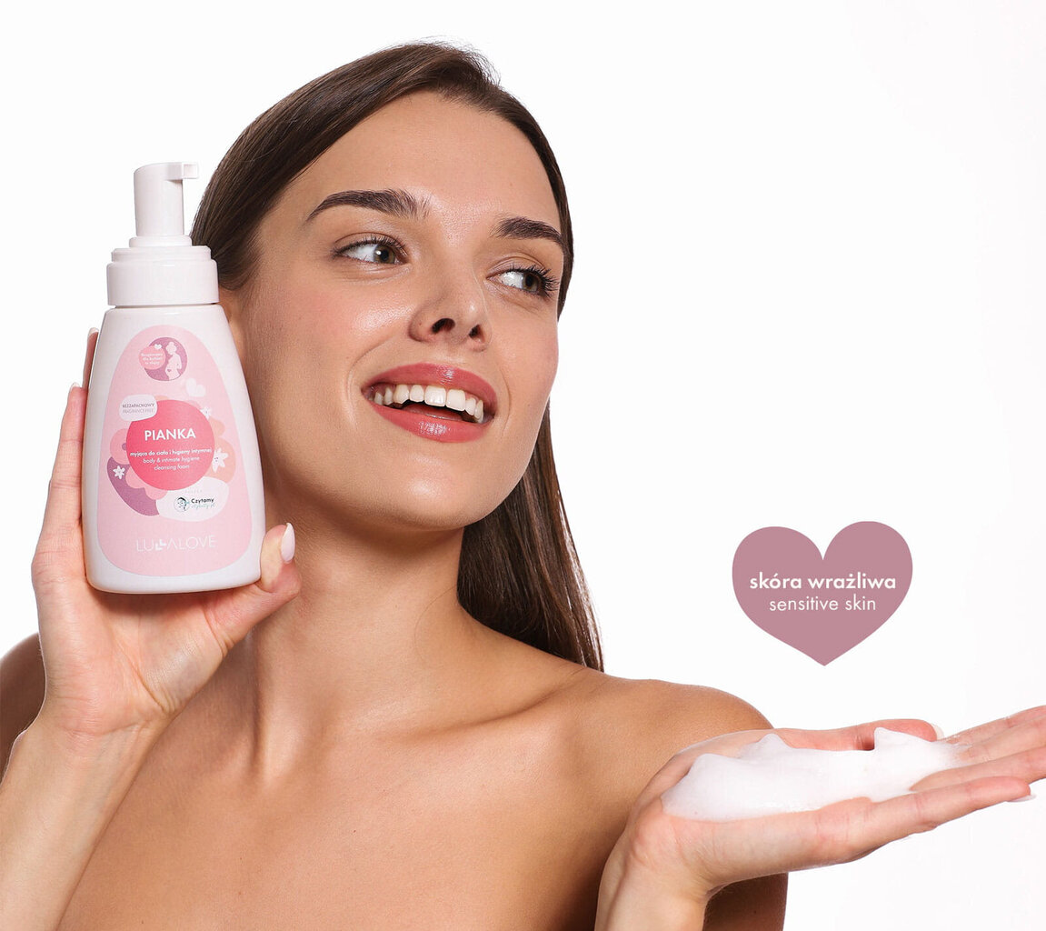 Intiimpesugeel Lullalove Washing Foam For Body & Intimate Hygene, 250 ml цена и информация | Dušigeelid, õlid | kaup24.ee