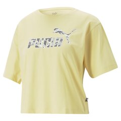 T-särk naistele Puma Summer Splash Graphic, kollane hind ja info | Naiste spordiriided | kaup24.ee