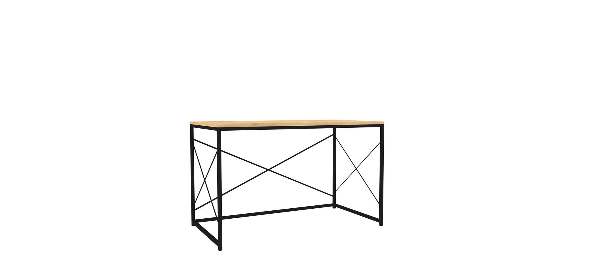 Laud Asir, 121x72x60 cm, beež/must hind ja info | Arvutilauad, kirjutuslauad | kaup24.ee