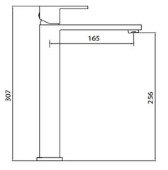 Valamusegisti Besco Varium I Black mat hind ja info | Vannitoa segistid | kaup24.ee