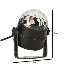 RGB LED projektor pall + pult hind ja info | Peokaunistused | kaup24.ee