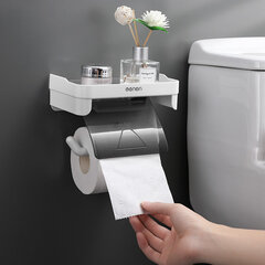 Безвинтовой держатель для туалетной бумаги IVY Oenon цена и информация | Аксессуары для ванной комнаты | kaup24.ee