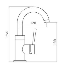 Valamusegisti Besco Illusion II Chrome hind ja info | Vannitoa segistid | kaup24.ee