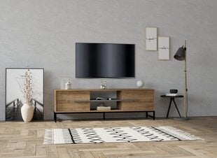 TV alus Asir, 160x50x40 cm, pruun hind ja info | TV alused | kaup24.ee