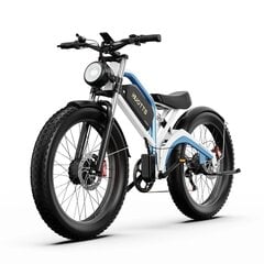 Elektrijalgratas Duotts ​​​​N26, 26", valge/sinine, 750W, 20Ah hind ja info | Elektrirattad | kaup24.ee