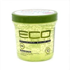 Гель для волос средней фиксации Eco Style Оливковое масло, 473 мл цена и информация | Средства для укладки волос | kaup24.ee