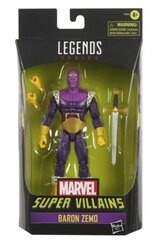 Hasbro Marvel Legends Baron Zemo hind ja info | Poiste mänguasjad | kaup24.ee