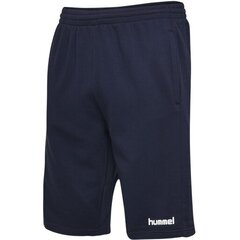 Lühikesed püksid meestele Hummel Go Cotton 20353370265700495272825, sinine цена и информация | Мужские шорты | kaup24.ee