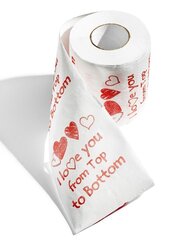 WC-paber ma armastan sind, 1tk цена и информация | Другие оригинальные подарки | kaup24.ee