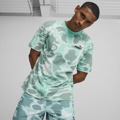 T-särk meestele Puma Summer Splash AOP, roheline hind ja info | Meeste T-särgid | kaup24.ee