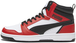 Обувь Puma Rebound V6 White Red Black 392326 04 392326 04/7.5 цена и информация | Кроссовки для мужчин | kaup24.ee