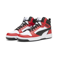 Обувь Puma Rebound V6 White Red Black 392326 04 392326 04/7.5 kaina ir informacija | Кроссовки для мужчин | kaup24.ee