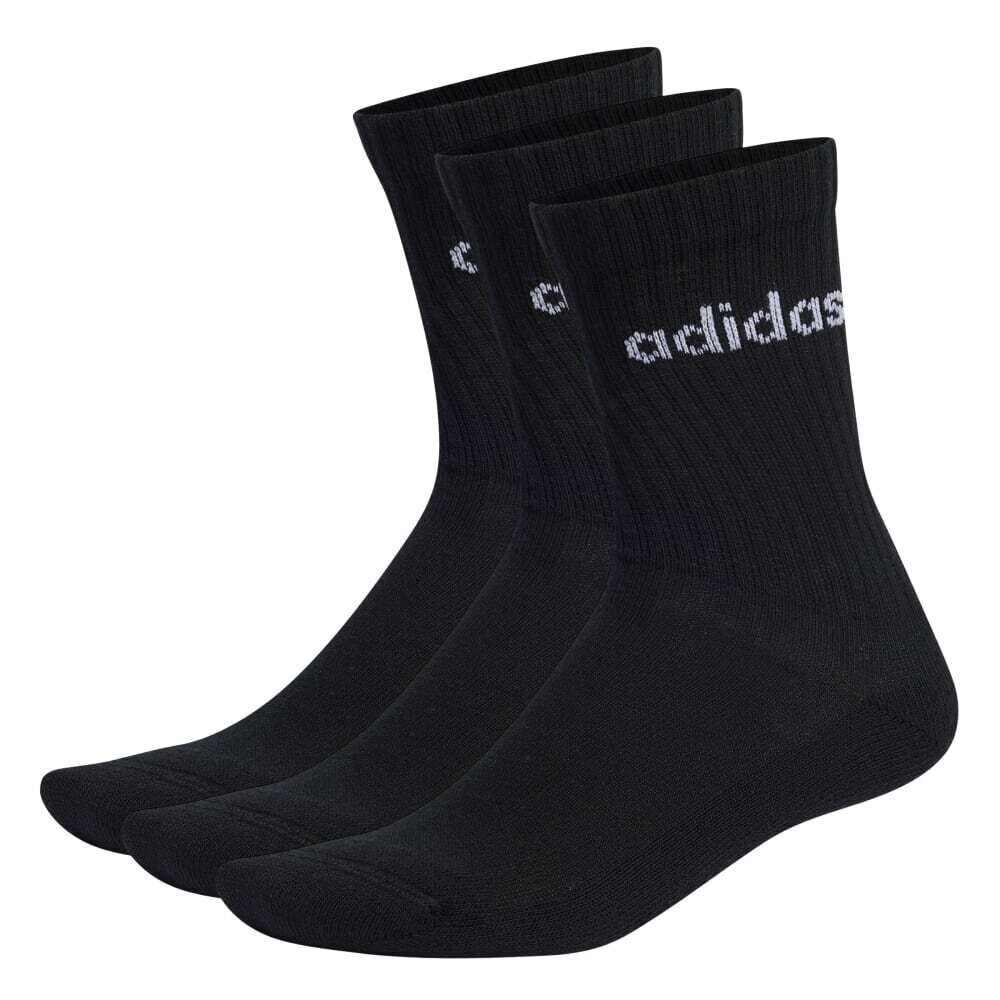 Sokid meestele Adidas C Lin Crew 3P, must, 3 paari hind ja info | Meeste sokid | kaup24.ee