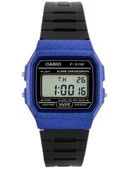 Мужские часы Сasio f-91wm-2adf (zd102e) + коробка цена и информация | Мужские часы | kaup24.ee