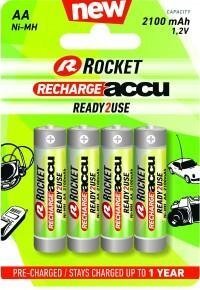 Akud Rocket RTU 2100mAh AA, 4 tk цена и информация | Patareid | kaup24.ee