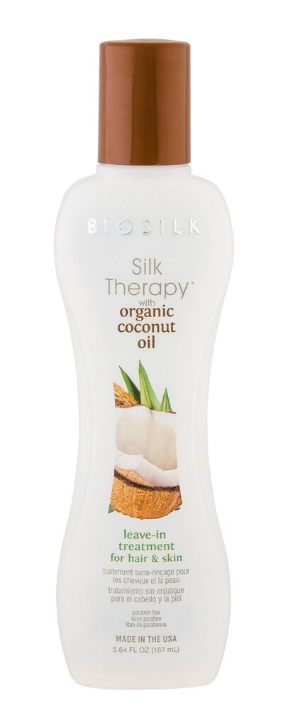 Pähejäetav palsam Farouk Systems Biosilk Silk Therapy with Coconut 167 ml цена и информация | Juuksepalsamid | kaup24.ee