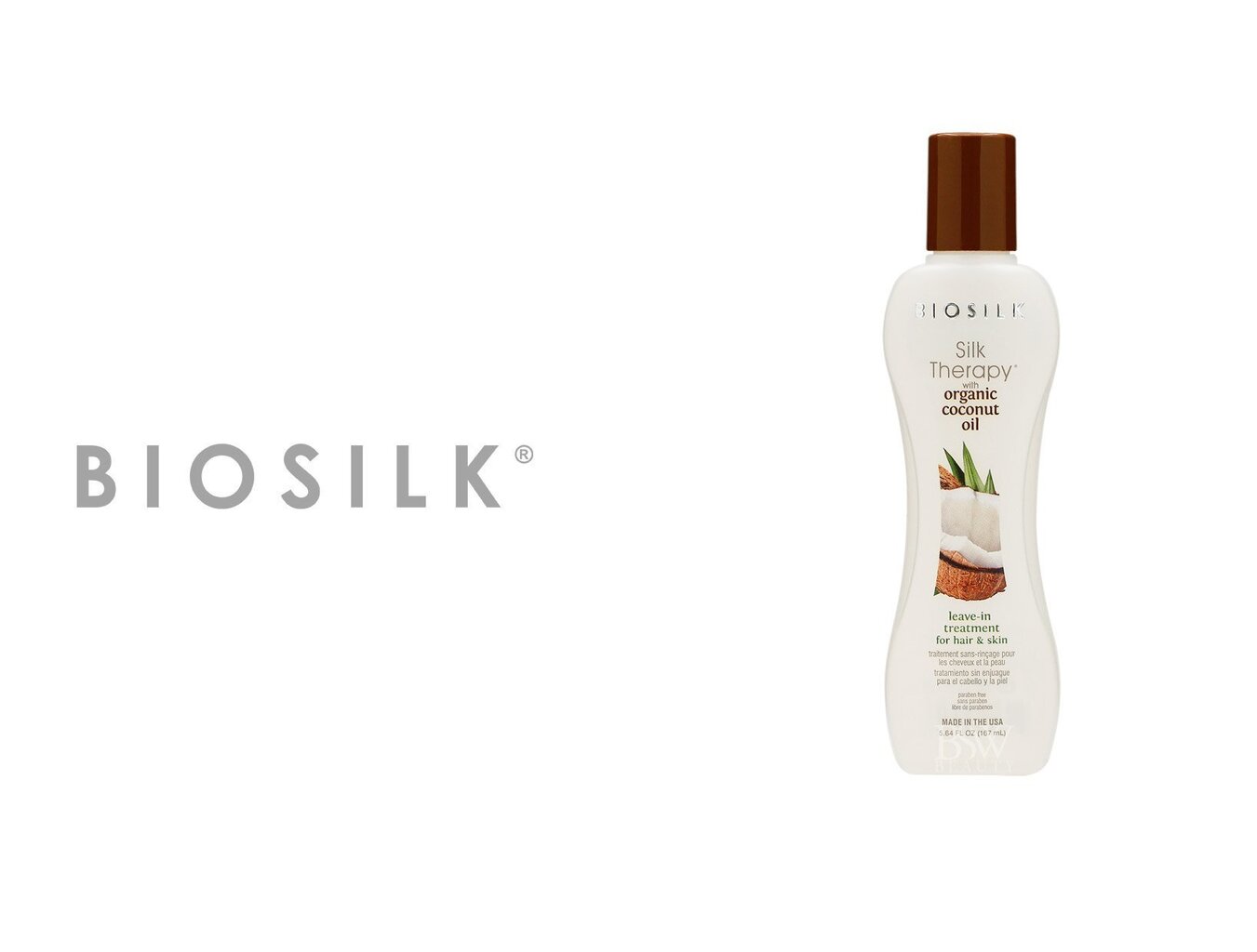 Pähejäetav palsam Farouk Systems Biosilk Silk Therapy with Coconut 167 ml цена и информация | Juuksepalsamid | kaup24.ee