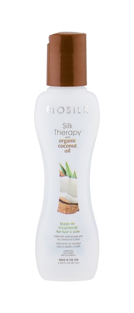 Pähejäetav palsam Farouk Systems Biosilk Silk Therapy with Coconut 67 ml hind ja info | Juuksepalsamid | kaup24.ee