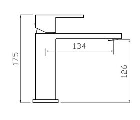 Valamusegisti Besco Varium II Black mat hind ja info | Vannitoa segistid | kaup24.ee