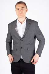 Пиджак мужской Frappoli, серый цена и информация | Мужские пиджаки | kaup24.ee