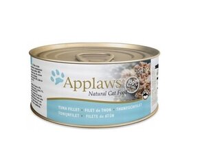 Applaws Cat Tin täiskasvanud kassidele koos tuunikalaga, 6x70 g hind ja info | Konservid kassidele | kaup24.ee