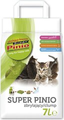 Комкующийся наполнитель для кошек Super Benek Clumping Natural Cruher 7 л цена и информация | Наполнитель для кошек | kaup24.ee